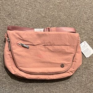 NWT lululemon All Night Festival Pink Crossbody Bag